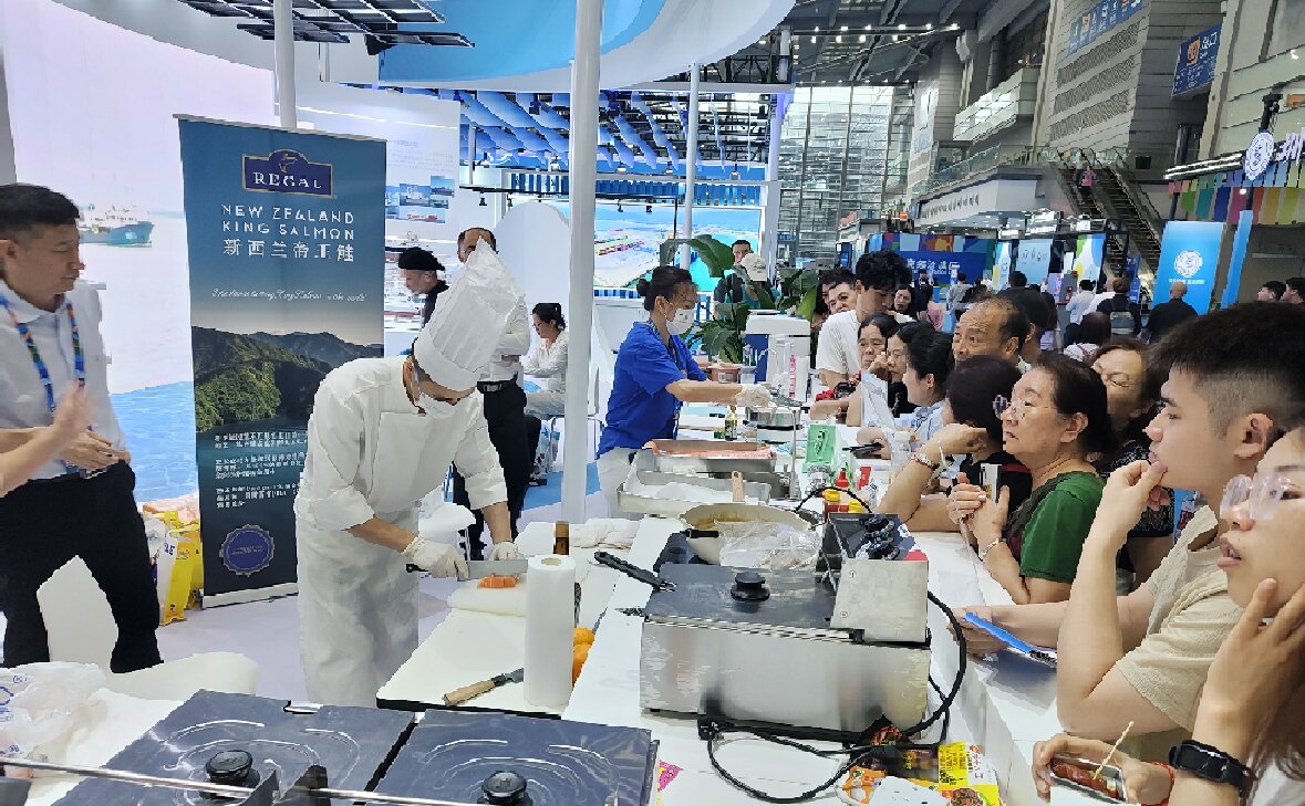 海納百川迎客來，漁潤萬家禮香臻——潤控食品亮相2024深圳國際漁業(yè)博覽會